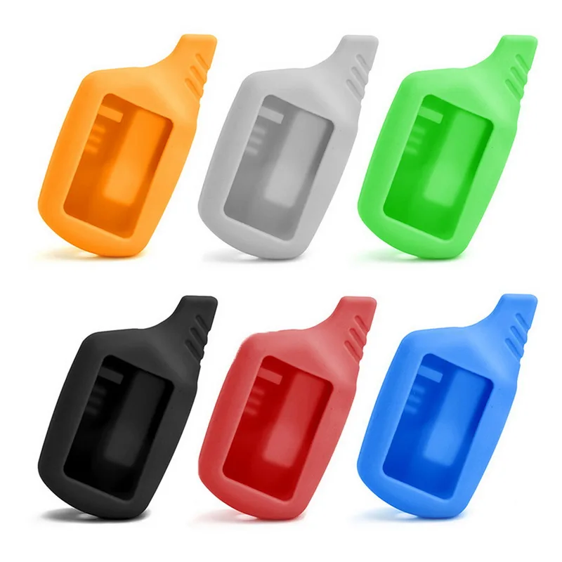 New Car Key Cover B9/B6 Silicone Case For B91/B61/A91/A61 Protector Keychain Remote 2Way Alarm | Автомобили и мотоциклы