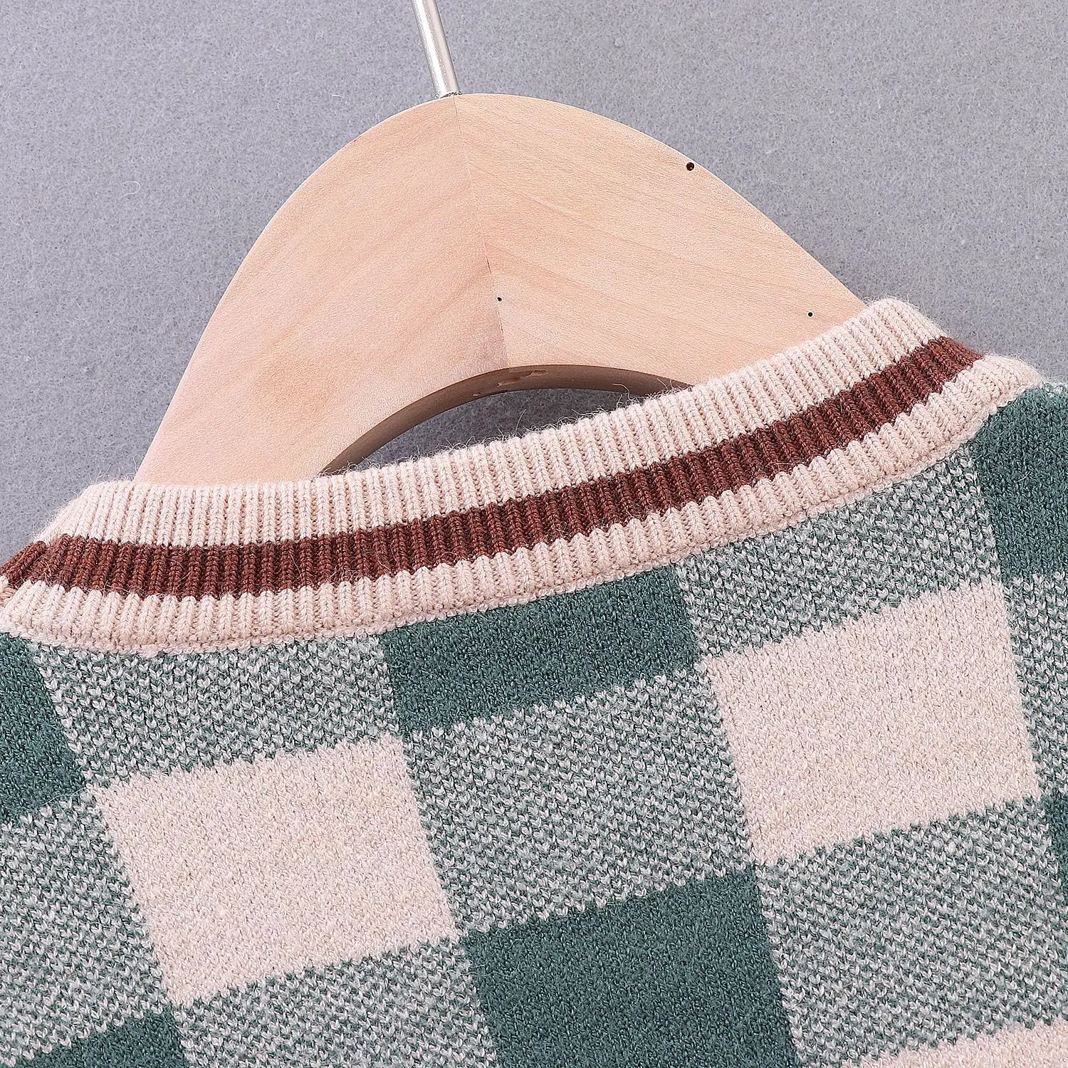 Baby Boy Sweaters Newest Autumn Winter Long Sleeve Plaids Tops New Fashion Toddler Kids Boys Shirt 1-6T