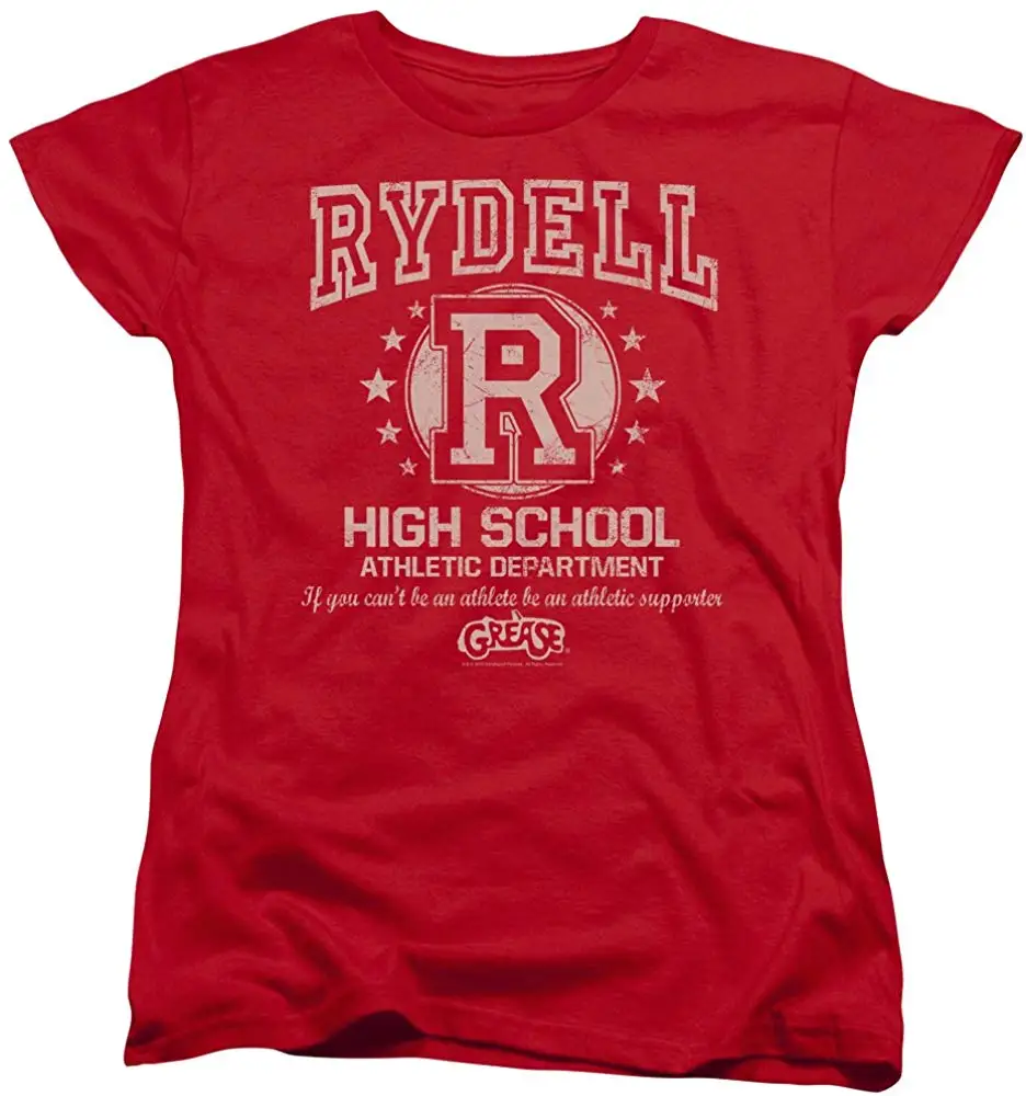 Grease Movie Rydell High Women's T Shirt Men Women Tee Bodybuilding Tops TEE |