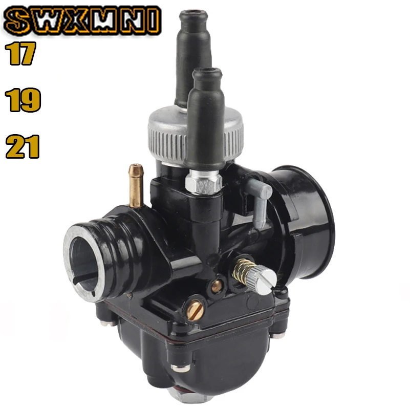 17 мм 19 мм 21 мм черный гоночный Карбюратор Carb для PHBG Puch DIO JOG 50cc 90cc BWS100 Yamaha Zuma