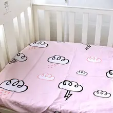 Мультяшная детская кровать, простыня, пылезащитный чехол для детской кровати, эластичный шнур, детская кроватка, наволочка, унисекс, постельные принадлежности для новорожденных