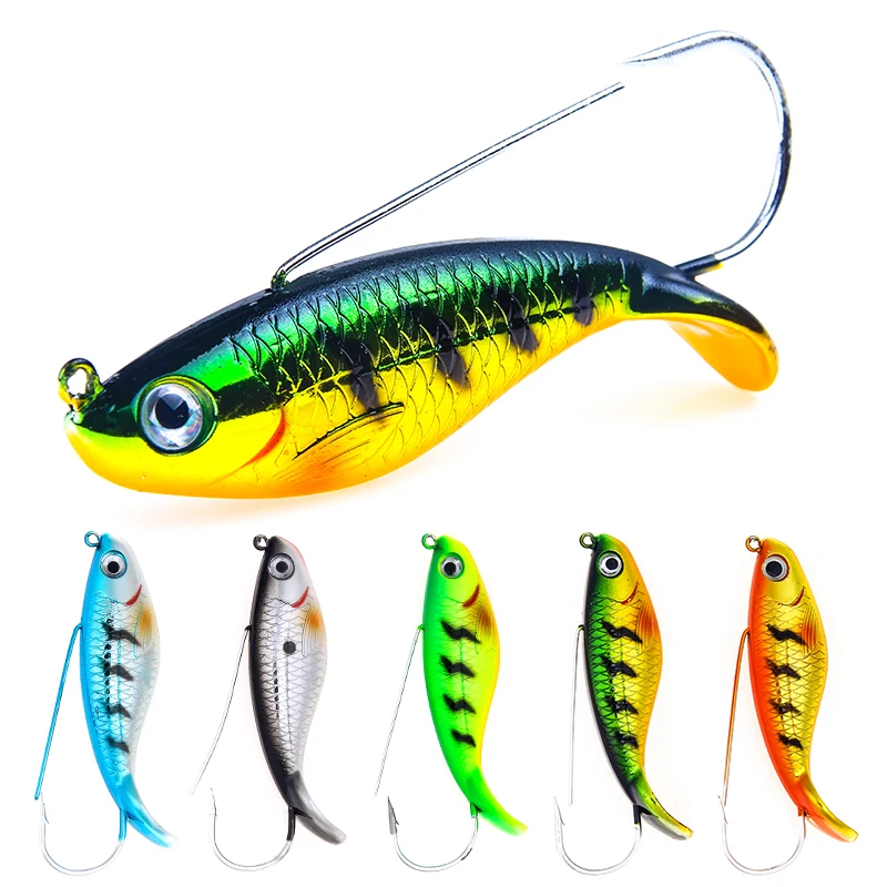 

New lure fish-scales hard-bait 8.5cm/21.2g single hook simulation lure like bait fishing bait hook fishing gear