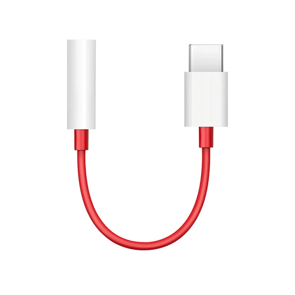 USE-C музыкальный конвертер кабель для Xiaomi MacBook huawei usb type C до 3,5 мм разъем для наушников адаптер Aux аудио для One plus 6T 7 Pro - Цвет: Red White