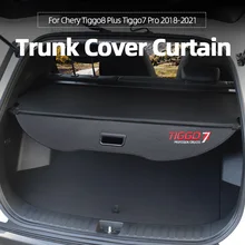 

Trunk Cover Curtain For Chery Tiggo8 Plus Tiggo7 Pro 2018-2021 Partition Rear Racks Cargo Car Accessories