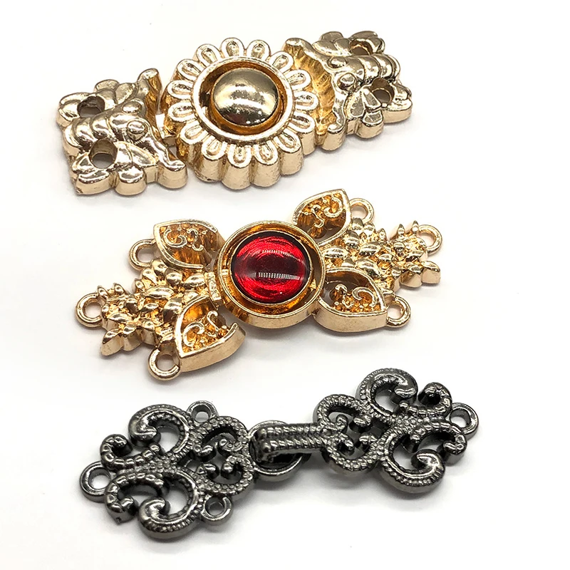 10pcs Retro Metal Button Sweater Cardigan Clip Sewing Craft Duck