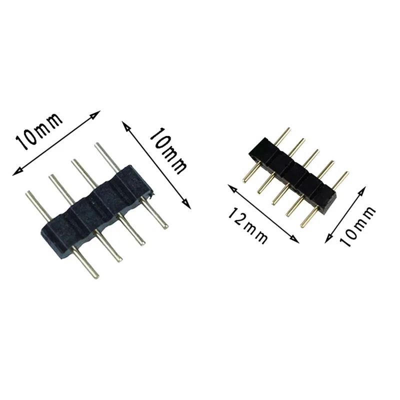 5-10-20-50pcs-4-Pin-RGB-5-PIN-RGBW-RGBWW-Connector-10mm-12mm-4pin-5pin (1)