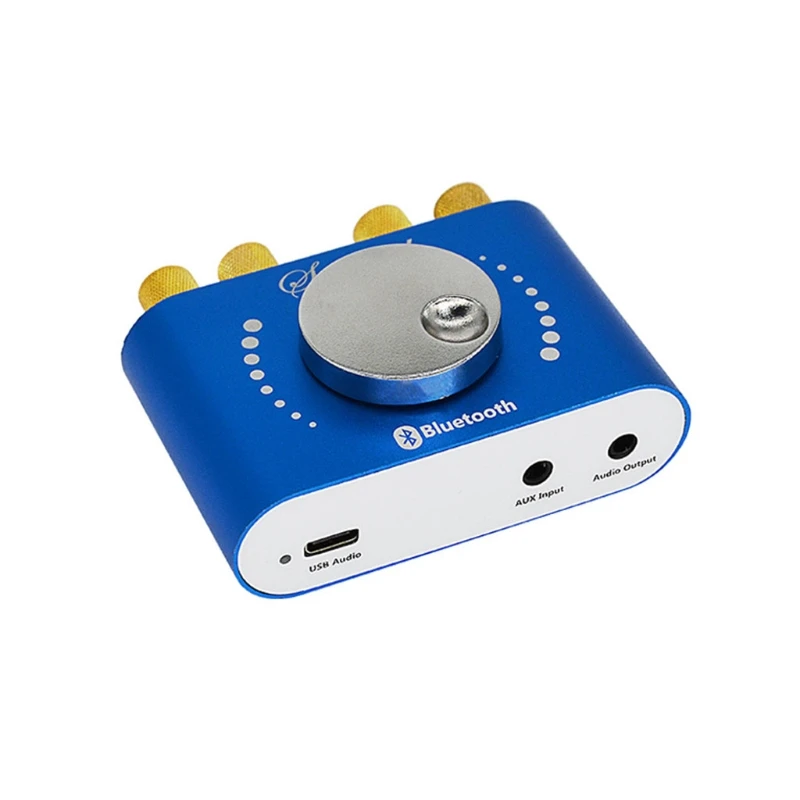 Плата усилителя HIFI TPA3116D2 Bluetooth 5 0 2*50 Вт 2 каналов высокомощный A-udio плата
