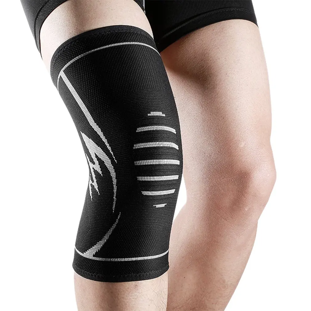 1PC Knit knee pads Durable Nylon Knees Brace Sports Protecting Pads Ultra Thin Support Safety Kneepad |