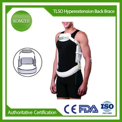 Komzer TLSO Hyperextension Back Brace Thoracic Mechanical Back Pain & Thoracolumbar Injury