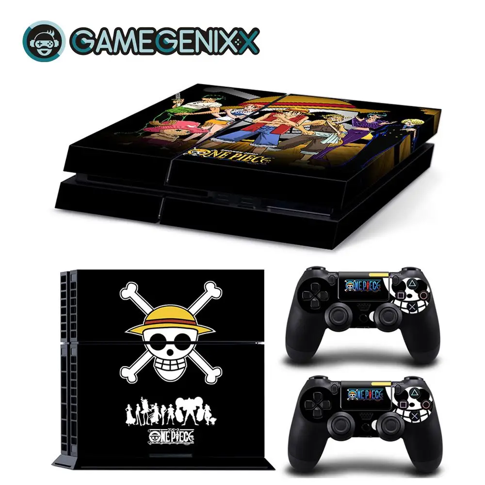 GAMEGENIXX Кожа Наклейка Защитная Наклейка Обложка для PS4 консоли и 2 контроллеров-одна штука