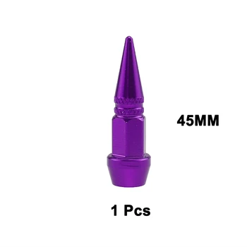 1Pcs อลูมิเนียมอัลลอยด์รถจักรยานยนต์รถจักรยานยนต์ Auto BIKE SPIKE รูปร่างกันฝุ่นยางล้อ Stem วาล์ว Caps จัดแต่งทรงผม Tunning 13