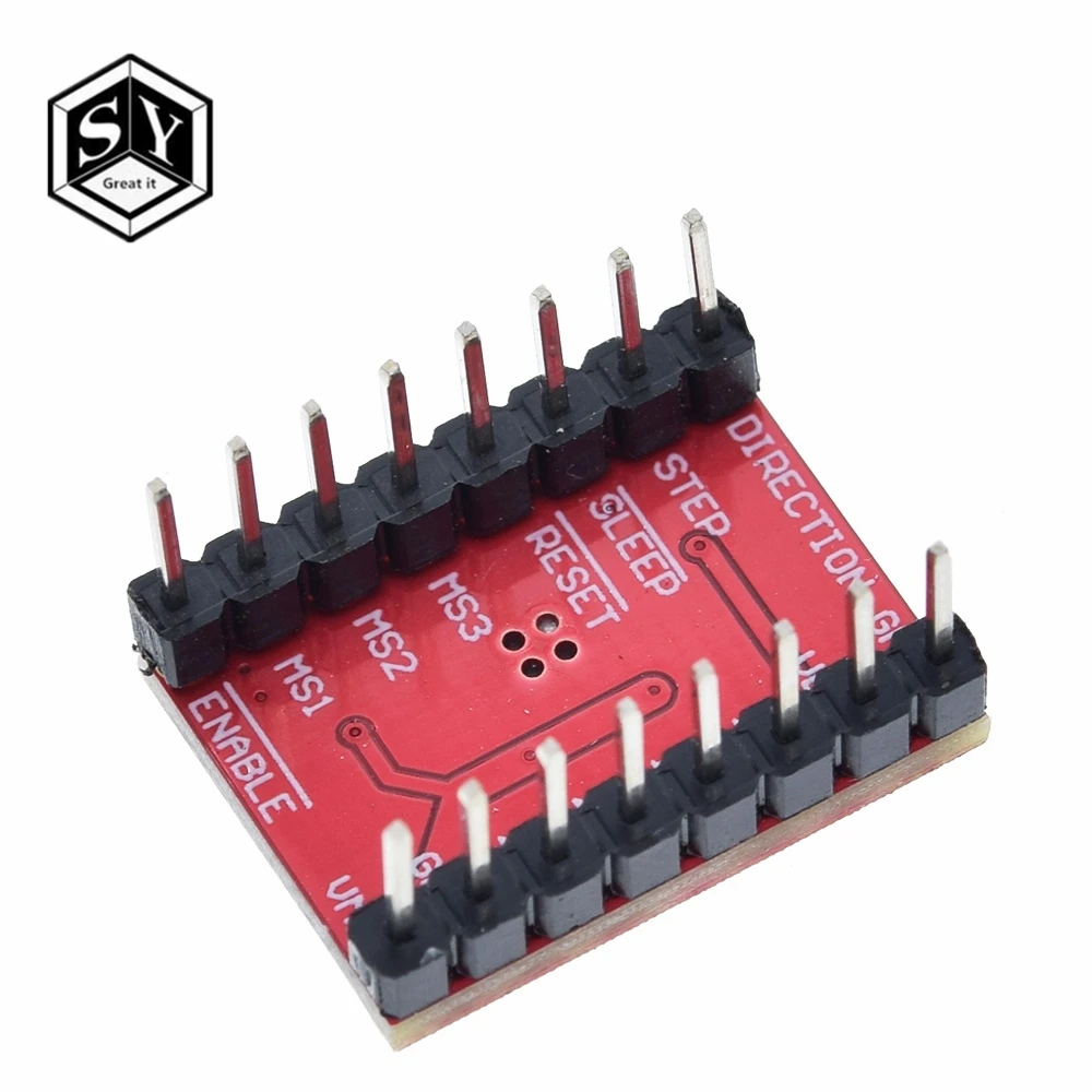 Запчасти для 3D принтера GREAT IT комплектующие Reprap pololu A4988 шаговый двигатель модуль