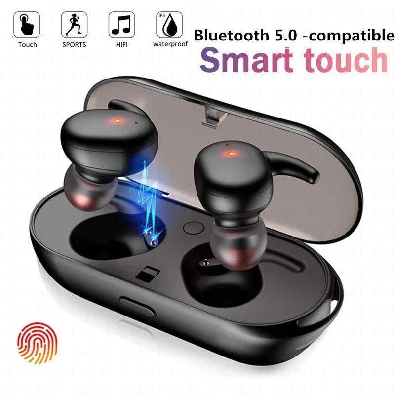 

Y30 TWS Bluetooth Earphones Wireless Headphones Touch Control Sports Earbuds Headset Microphone Earphone For All Smartphones
