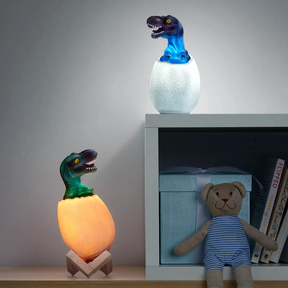 Artpad Baby Loveliness ночной Светильник 3D Динозавр Настольный перезаряжаемый детский