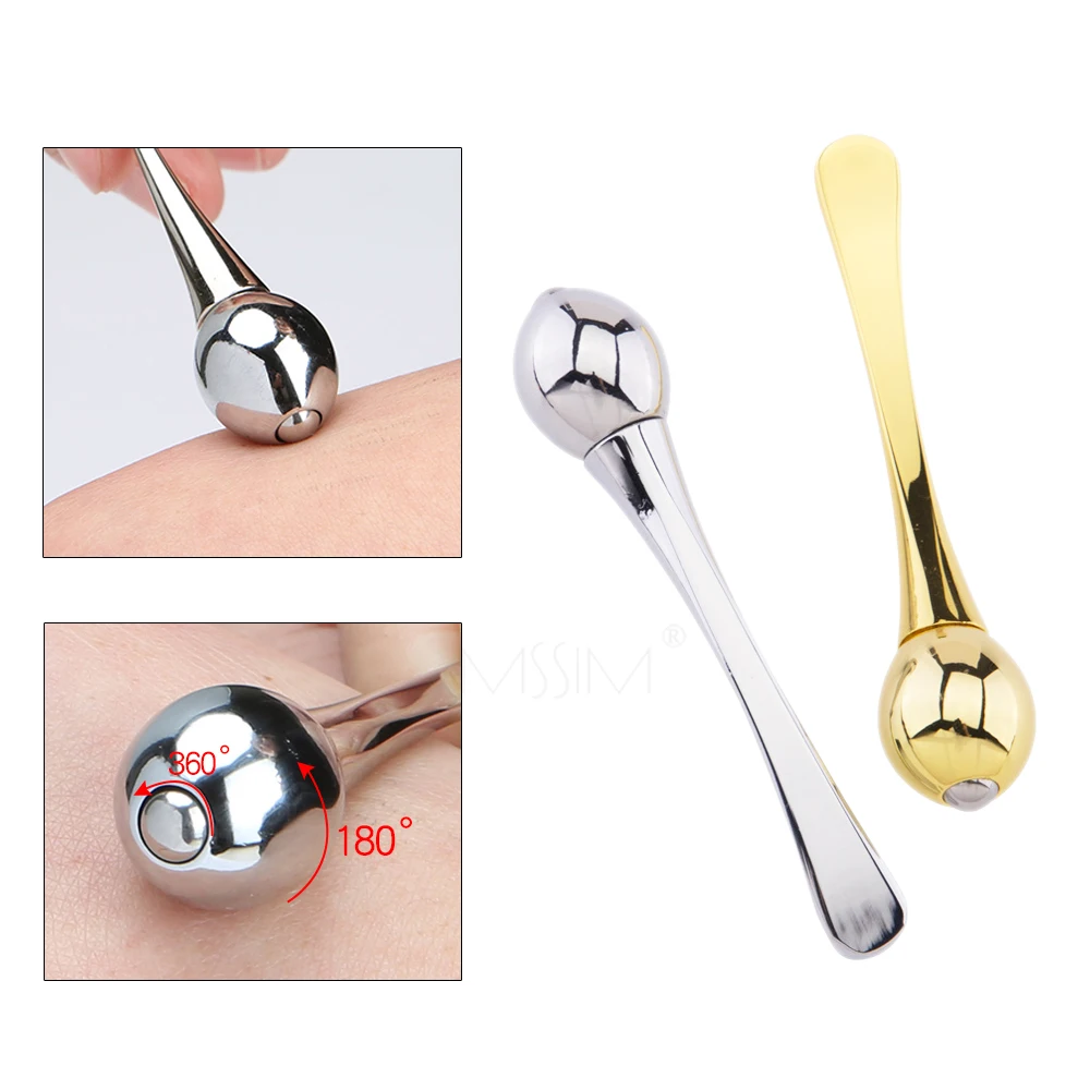 Eye Mini Anti Pouch Dark Circles Massageapparat T-form Lifting Massage Ansiktsbehandlingar Thin Face Magic Stick_voghion.com