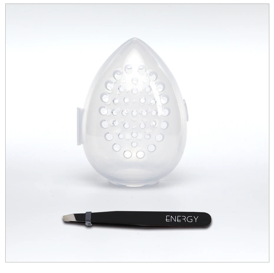 Энергетический бренд Профессиональная силиконовая щетка для чистки яйцо Макияж инструмент средство для очистки fp102