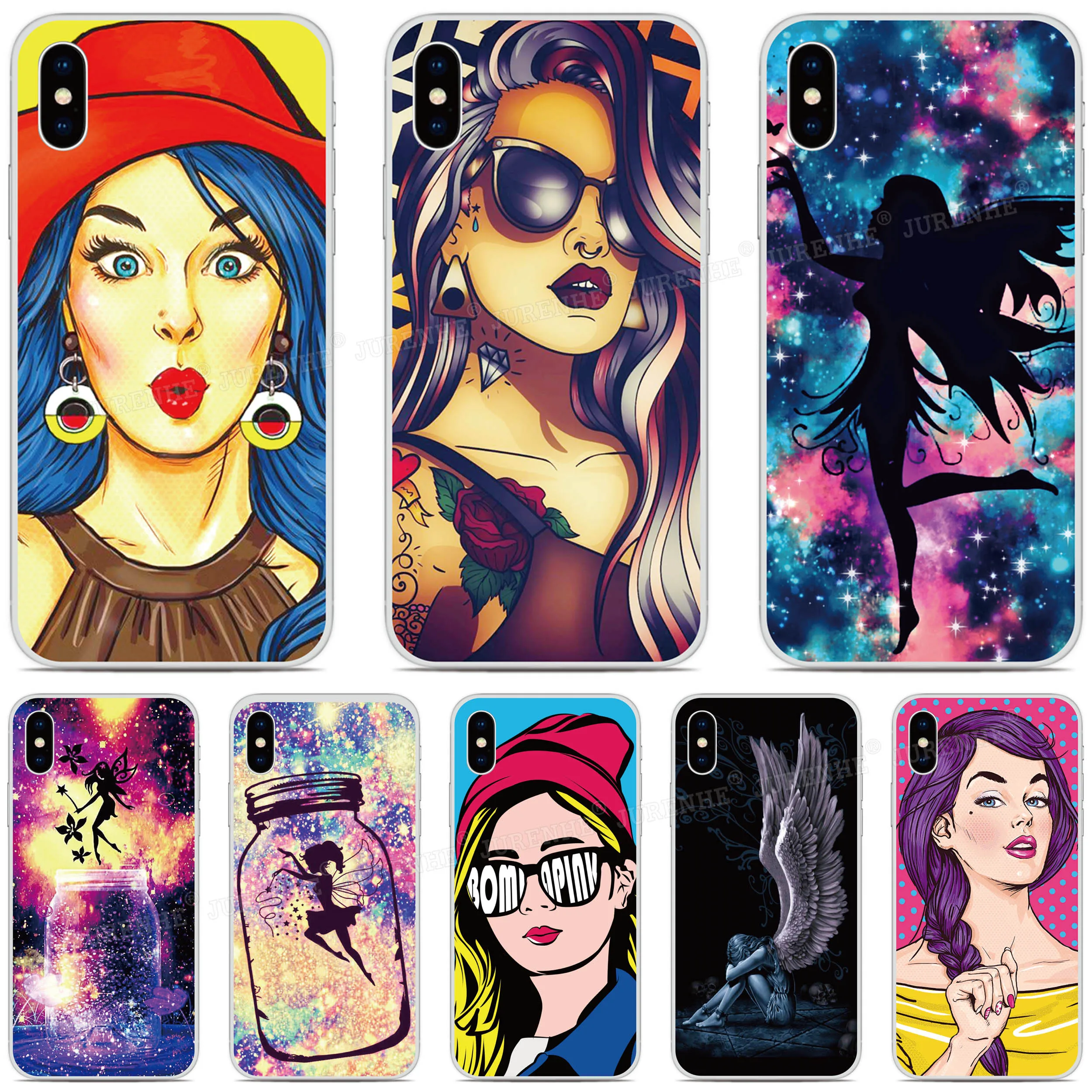 Чехол для телефона Fairy Girl LG K51 Stylus 5 4 Stylo 6 K41s Aristo Plus K31 Velvet Rakuten Mini K11 K10 K9 K8 Nexus 5X V40 |