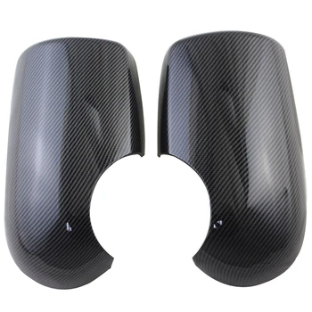 

for Ford TRANSIT 2000-2014 Carbon Fiber Door Side Wing Rearview Mirror Cover Cap Car Accessories