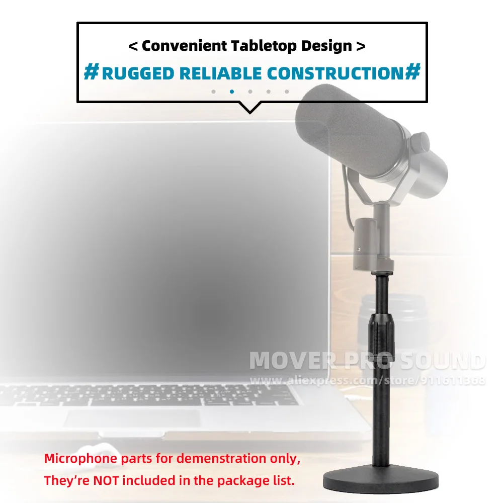 mic altura ajustável mesa estilo microfone suporte