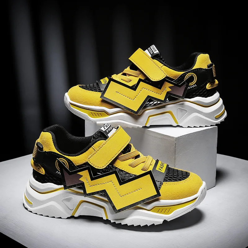 Обувь для мальчиков Детская спортивная обувь из сетчатого материала Дышащие