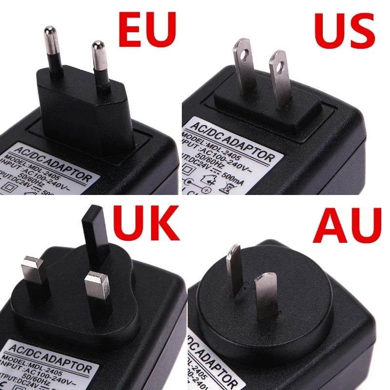 Adaptador De Corriente CA/CC De 6 V 600 MA 3,6 W, Adaptador De Alimentación De 5,5*2,1 Mm/5,5*2,5 Mm, Fuente De Alimentación De 6 V 0,6 A