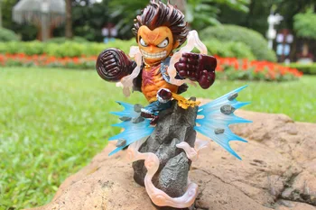 

Anime ONE PIECE Luffy GK Statue straw hat Pirates Limit Gear Fourth Combat Form PVC Action Figure Collection Model Toys