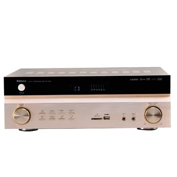 

S9009 5.1 500W HiFI amplifier home theater KTV digital HDMI input 4k Bluetooth U disk SD card APE lossless FM radio AC-3/DTS