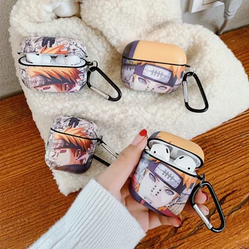 

Anime Naruto pein case for AirPods 1 2 charging box Soft silicone shockproof earphone protective cover for airpods pro 3 coque