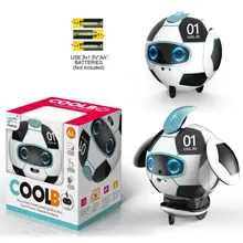 Интеллектуальный футбольный робот, говорящий, пение, танцы, повтор, сенсорное зондирование, деформация Y51E