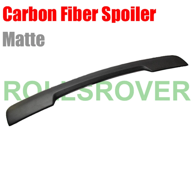 

RollsRover Rear Upper Spoiler Top Wing for Range Rover Evoque 2012-2017 Matte Carbon Fiber Car Styling