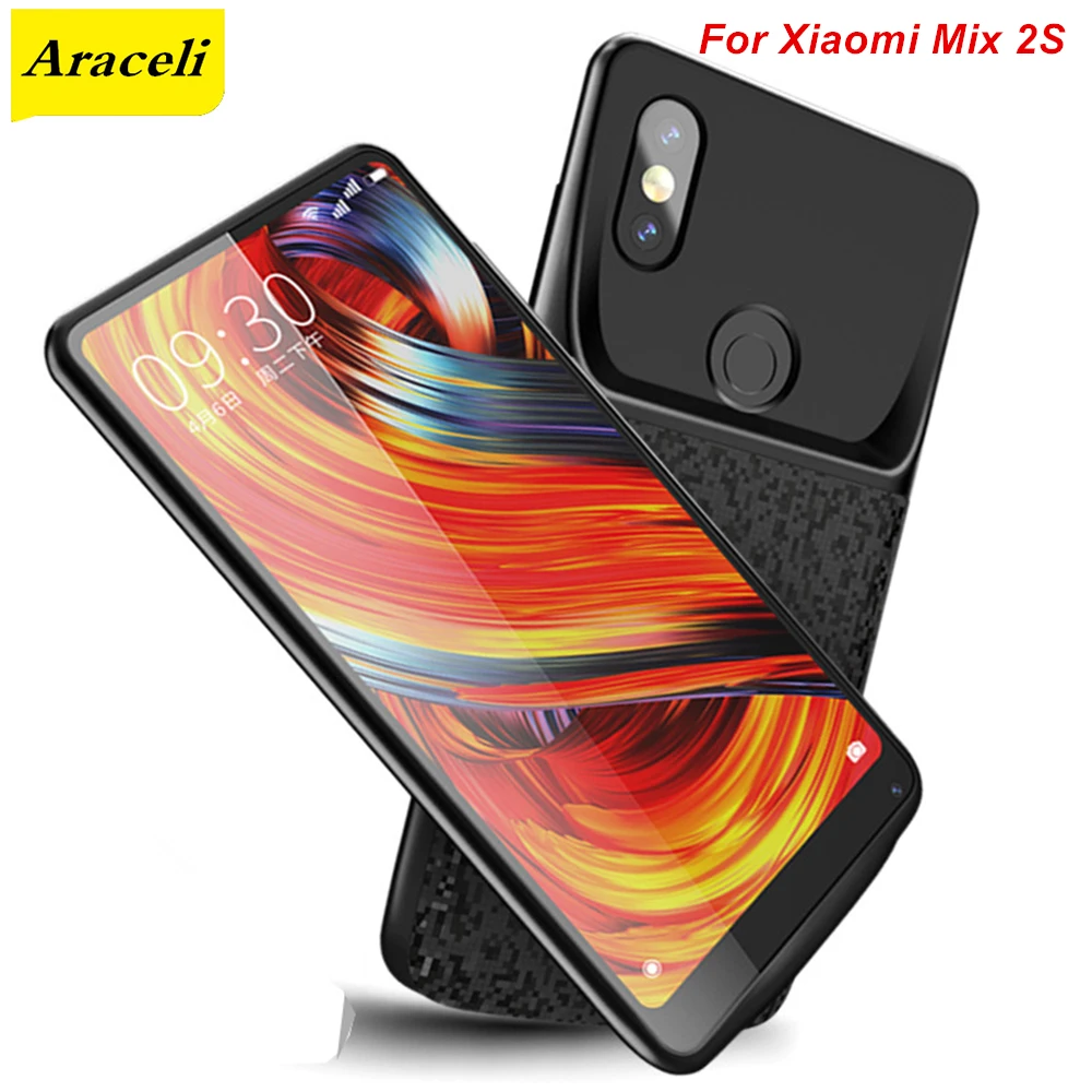Чехол аккумулятор для Xiaomi Mix 2S 4700 мАч|Чехлы с аккумулятором| |
