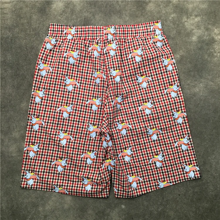 

New Novelty high Men 19 Luxury Dumbo stripes Comfortable Classic Striped Skateboard Street Cotton Casual Shorts #M5