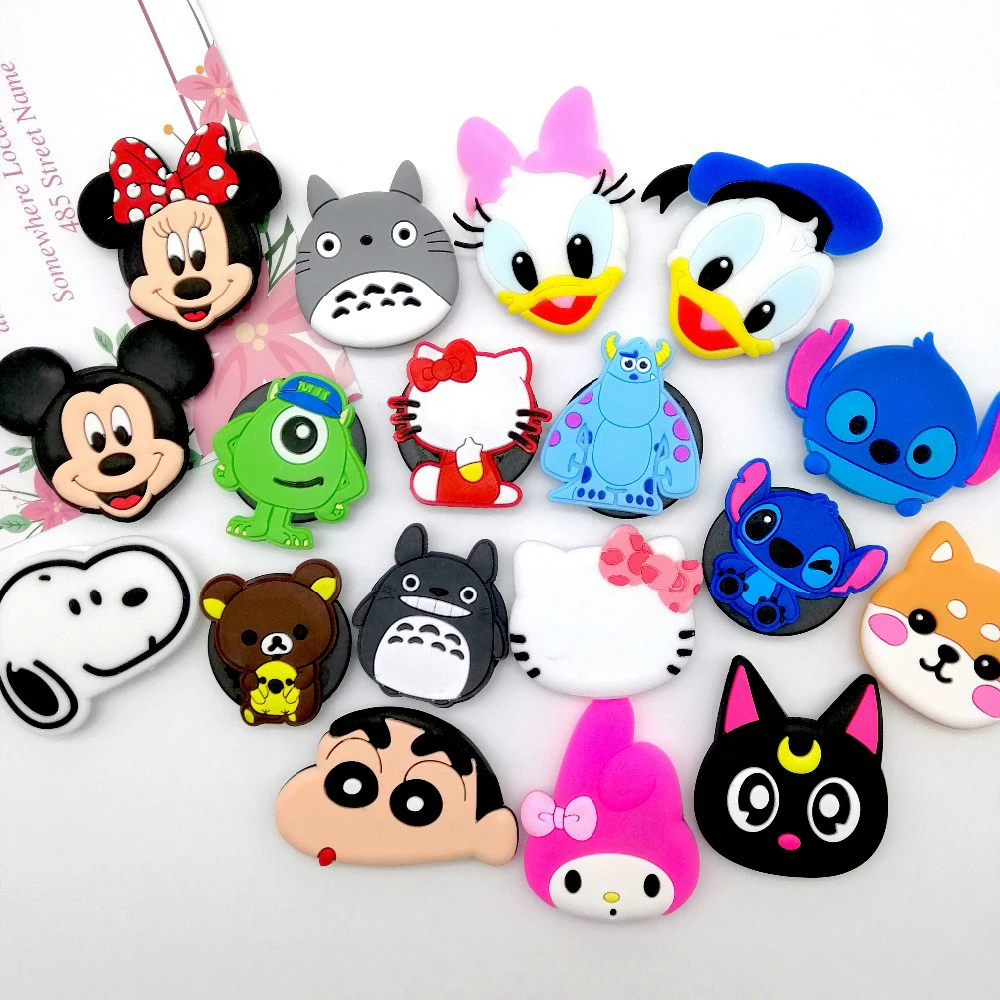 Tomada-de-silicone-Titular-Expans-o-Stand-Titular-Dedo-Telefone-Dos-Desenhos-Animados-Para-Samsung-Xiaomi