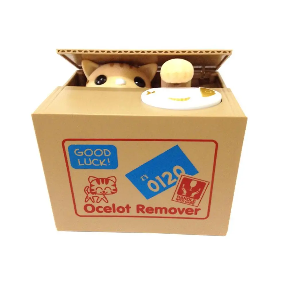 Странная Детская копилка креативный Копилка Jiaj мультяшный Кот Копилка украшение мода