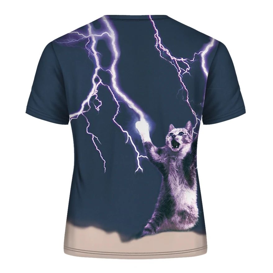 DE083-T恤短袖模版-后