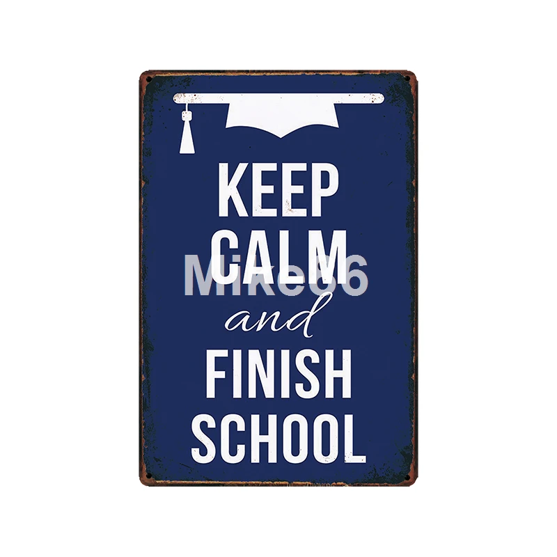 [Mike86] Keep Calm веселый футбольный парисовый чай Теннисный оловянный знак винтажный магазин рисунок на железной поверхности в стиле ретро плакат искусство 20*30 см LT-1975 - Цвет: GLA-5426