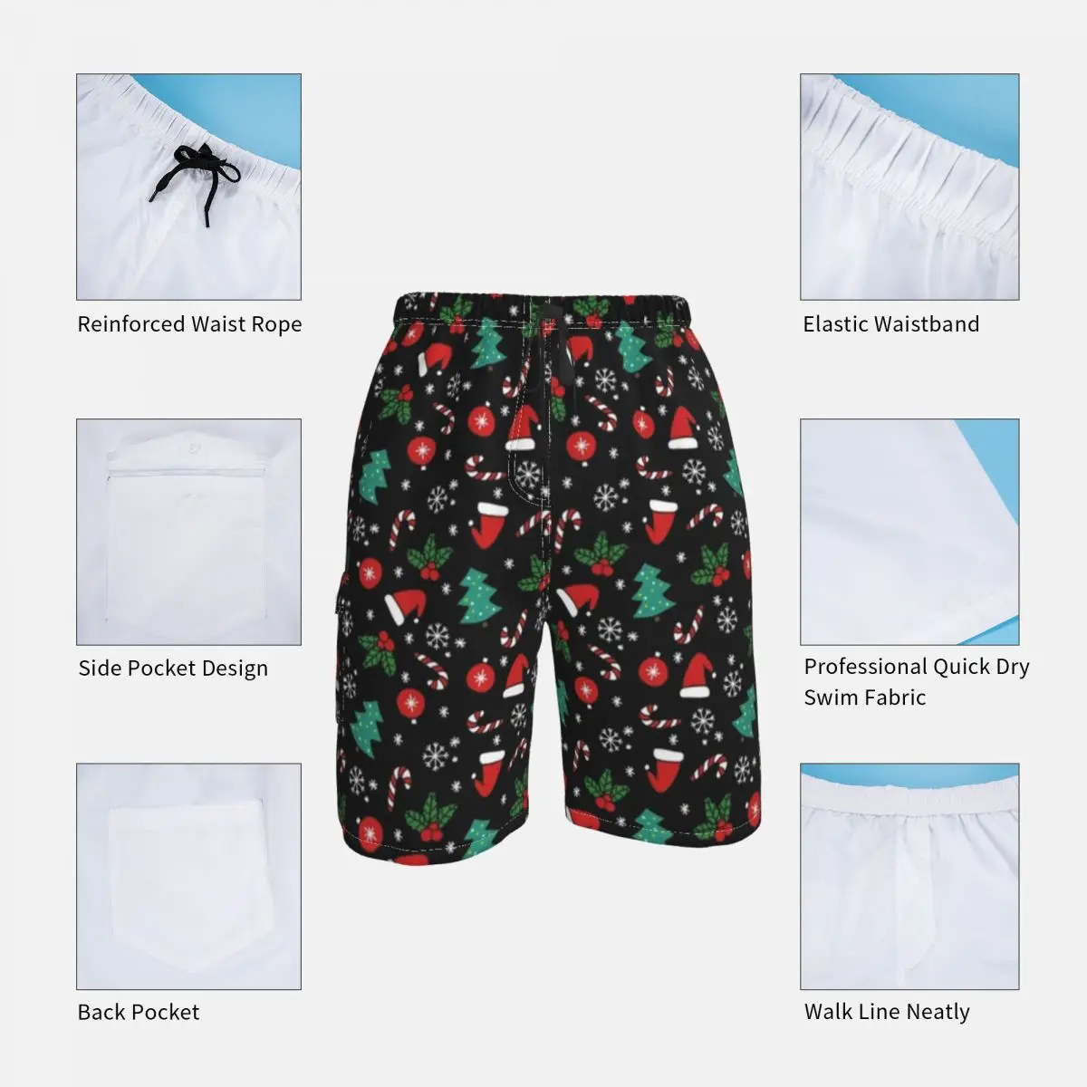 Mens Christmas Swim Trunks visitchile.cl