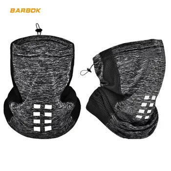 

WOSAWE Reflective Safety Scarf Sunscreen Motorcycle Masks Outdoor Bicycle Breathable Dustproof Night Bike Cycling Face Shields