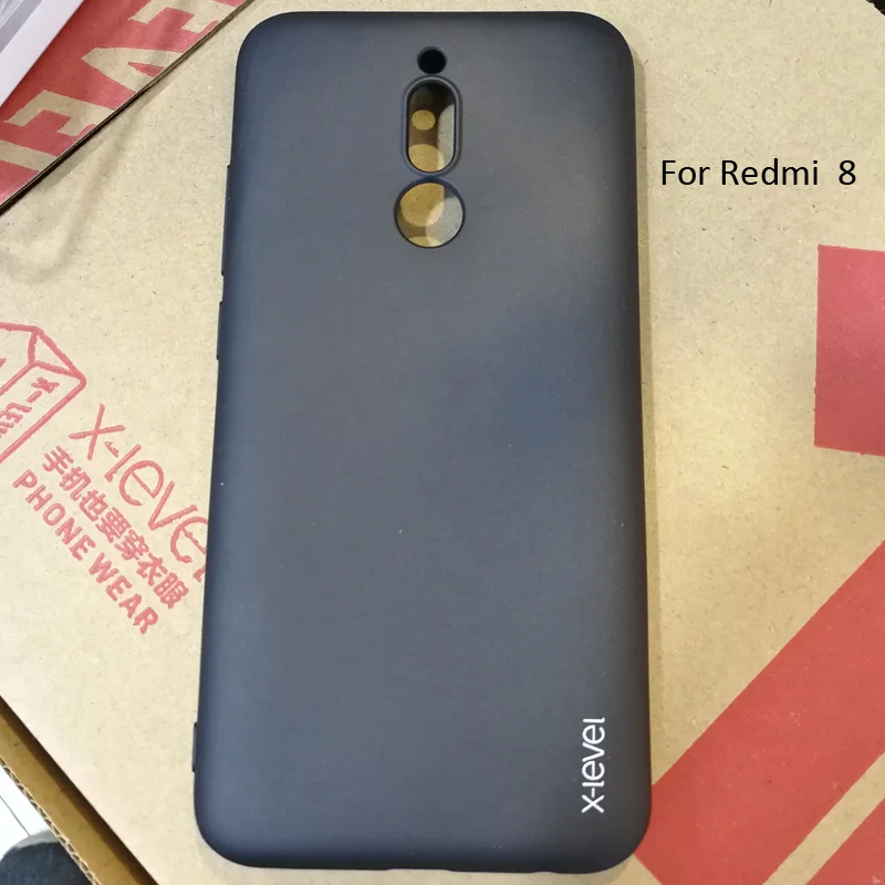 X-Level, мягкий силиконовый чехол для Xiaomi Redmi Note 8 Pro 8A X Level, Ультратонкий матовый ТПУ защитный чехол