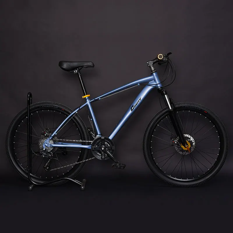 Aluminum Alloy Mountain Bike 26 Inch Double Disc Brake Speed Off Road Shock Absorber Student Bicycle