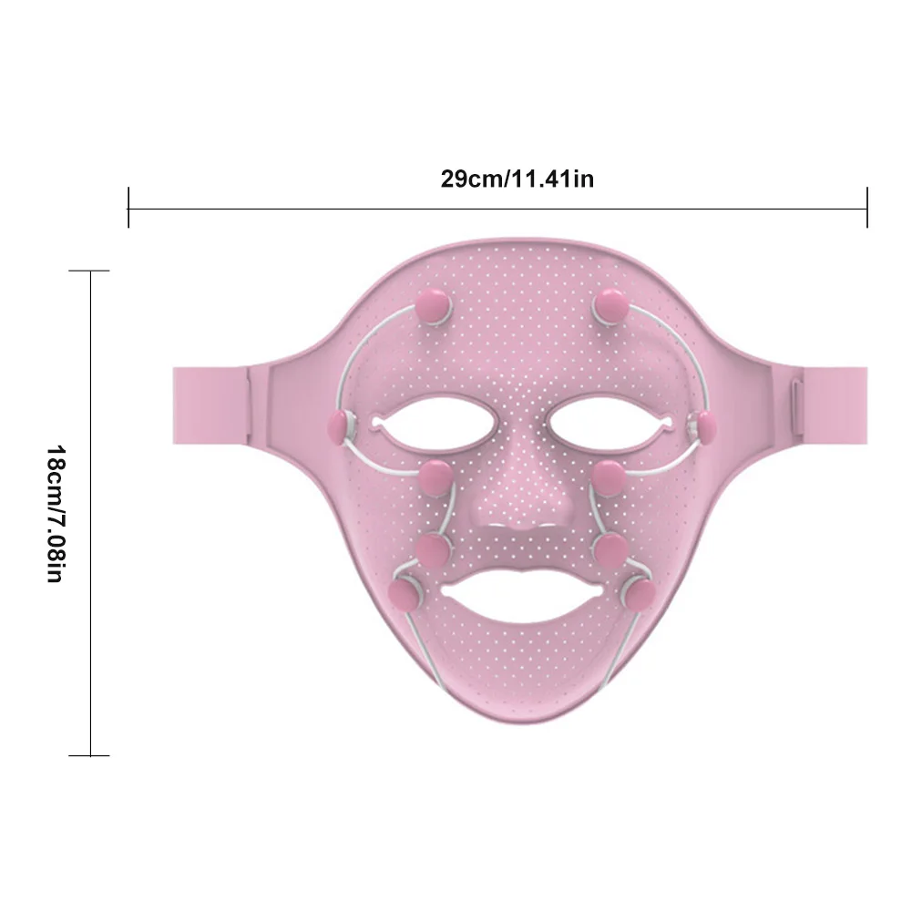 Massager da Beleza Face da Tampa Elétrica Vibração Rosto Completa Anti-rugas Face Levantamento Creme Absoption Instrumento Massageador Facial Ems 13 High Quality Beleza e saúde