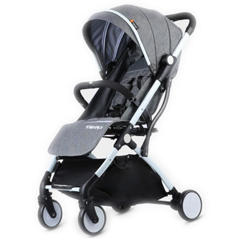 

Child Baby Stroller Girl Boy Cart Lightweight Portable Travel System Rubber Wheels Pram Prams For Newborns