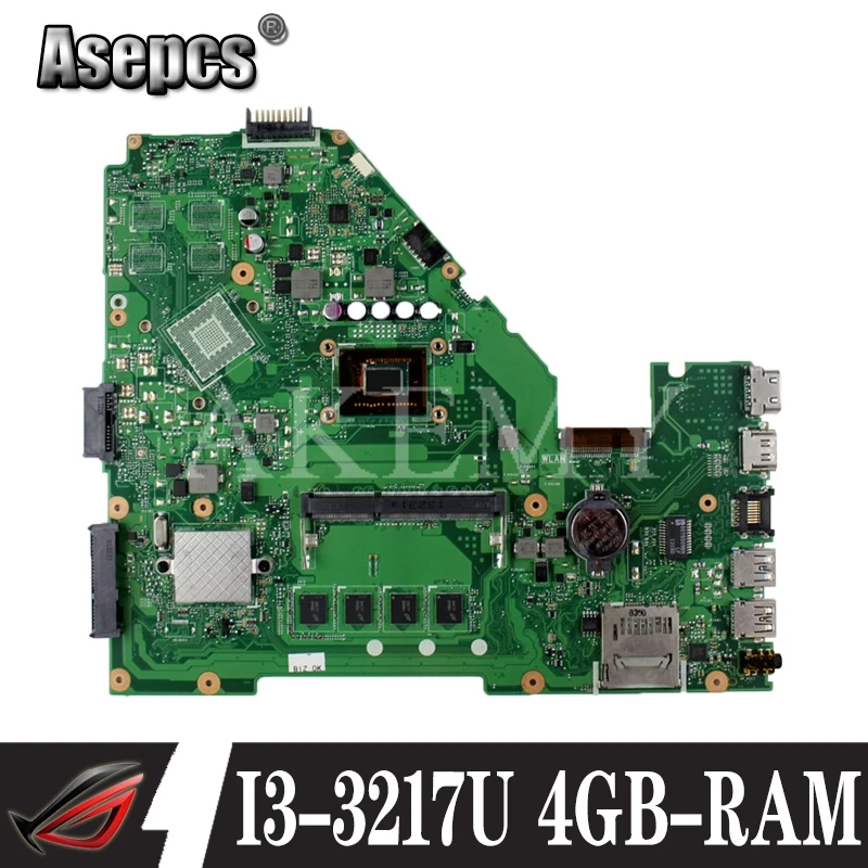 Akemy X550CC Laptop Moederbord Voor Asus X550CA X550CL R510C Y581C X550C A550C Originele Moederbord 4GB-RAM I3-3217U Cpu Akemy X550CC Laptop Moederbord Voor Asus X550CA X550CL R510C Y581C X550C A550C Originele Moederbord 4GB-RAM I3-3217U Cpu