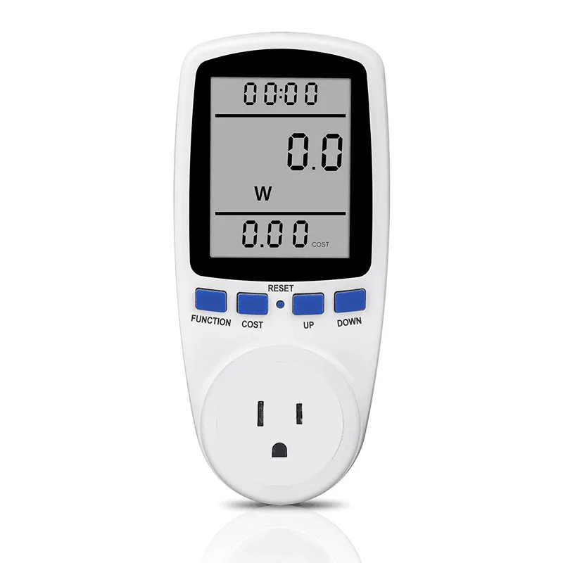 Intelligent AC Power Meter Wattmeter Socket Power metering socket billing socket power monitor US/UK/EU/AU/FR 2