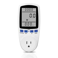 Intelligent AC Power Meter Wattmeter Socket Power metering socket billing socket power monitor US/UK/EU/AU/FR 2