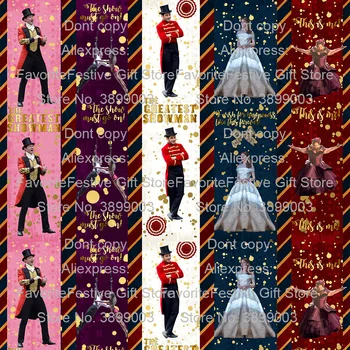 

the greatest showman Hugh Jackman Movie panel fabric sewing on Bed/Sofa/Plane Bedding Throws kids t shirts dress clothes