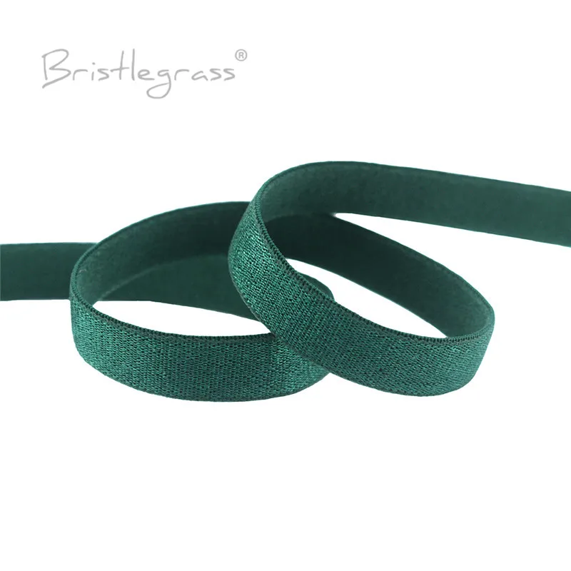 Borsten gras 2 5 10 50 3/8 Yard "10mm Nylon BH Riemen Gummiband Spandex Schulter band Dessous Kleid Näh besatz – Detail 30