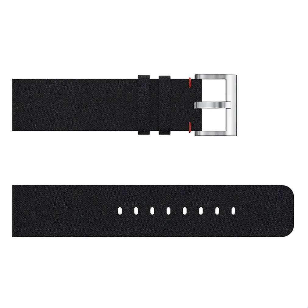 

Canvas Bracelet Replacement Band Wristband Accessories Strap for Women Compatible for Fitbit Versa