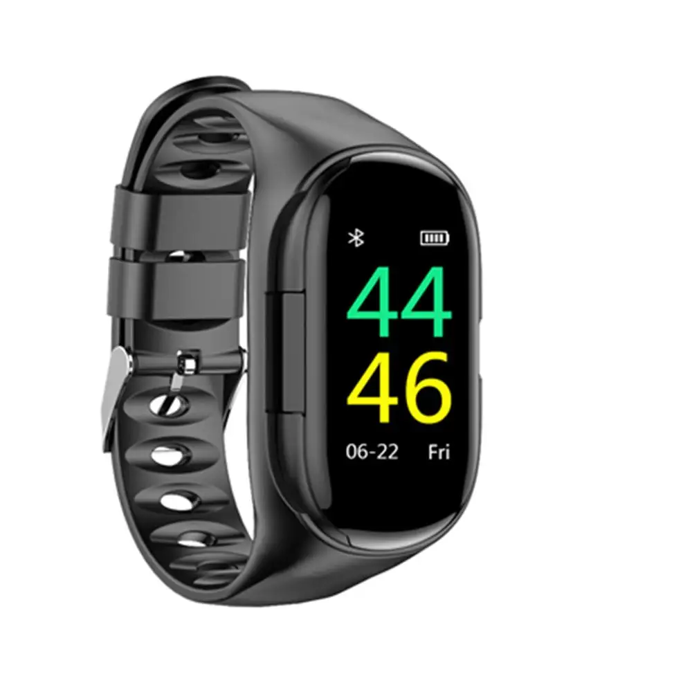

Newest AI T888 Smart Watch With Bluetooth Earphone Heart Rate Monitor Smart Fitness Sport Watch Men Women For ios android