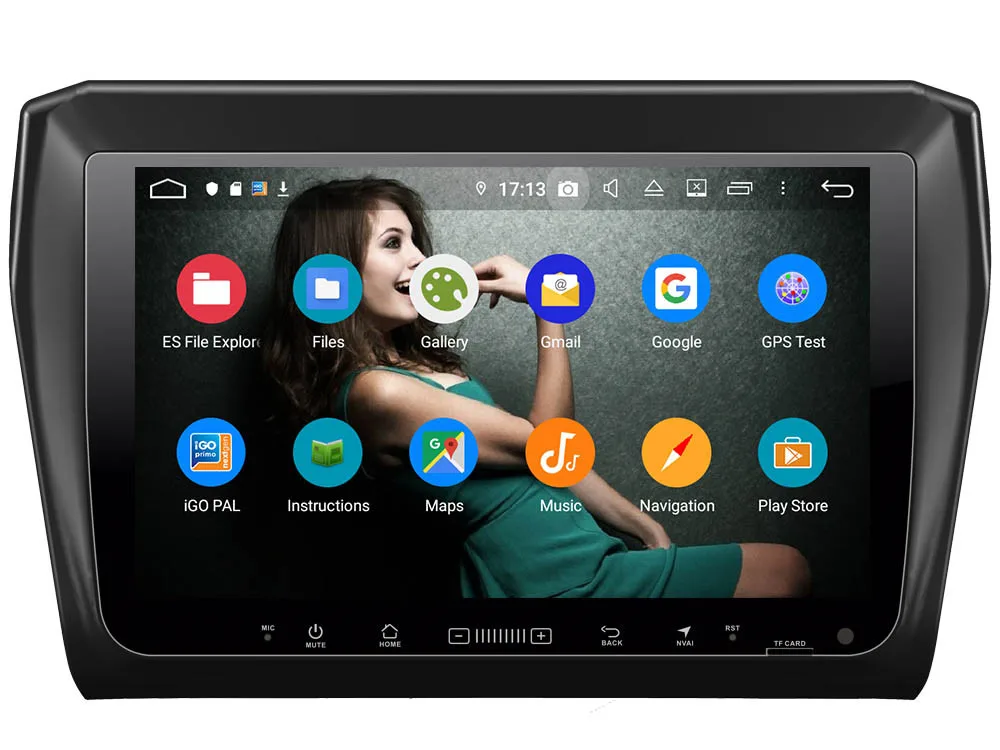 Klyde 9 дюймов ips 4G Android 9,0 Восьмиядерный 4 Гб ОЗУ 64 Гб ПЗУ DSP BT автомобильный DVD мультимедийный плеер стерео для Suzuki Swift